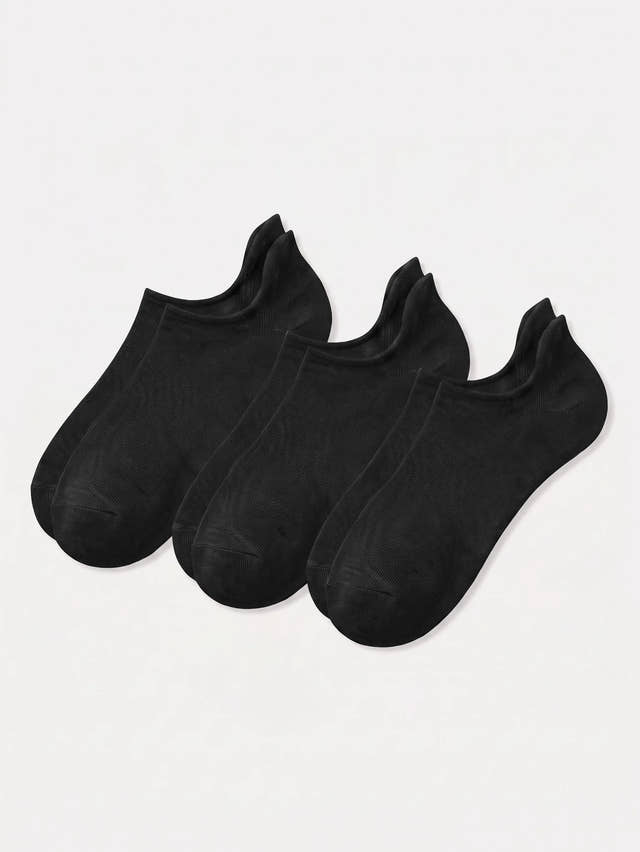 Calcetines tobilleros de algodón Supima® — Pack de 3
