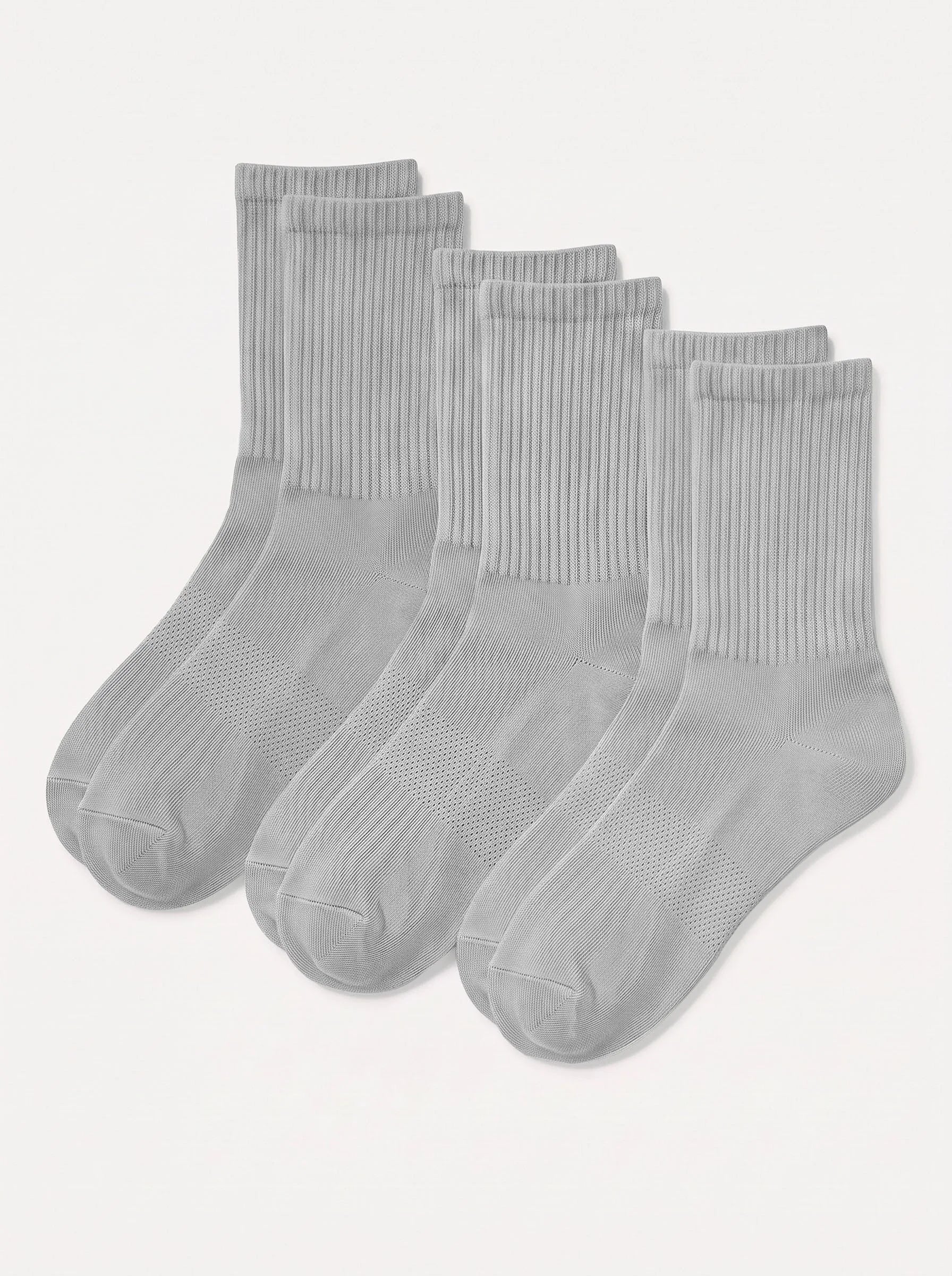 Calcetines de media caña de algodón Supima® — Pack de 3