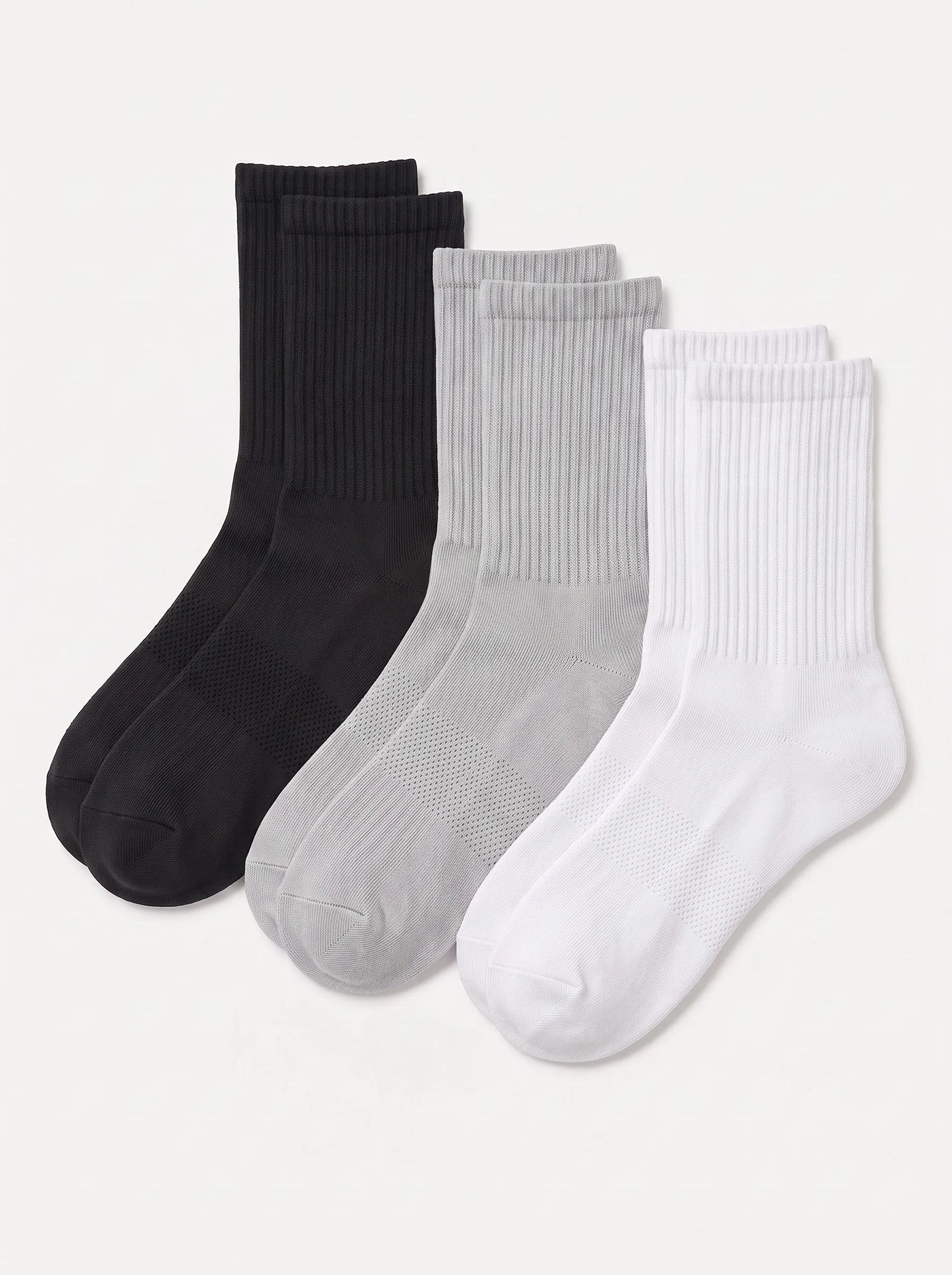 Supima® Cotton Crew Socks 3-Pack