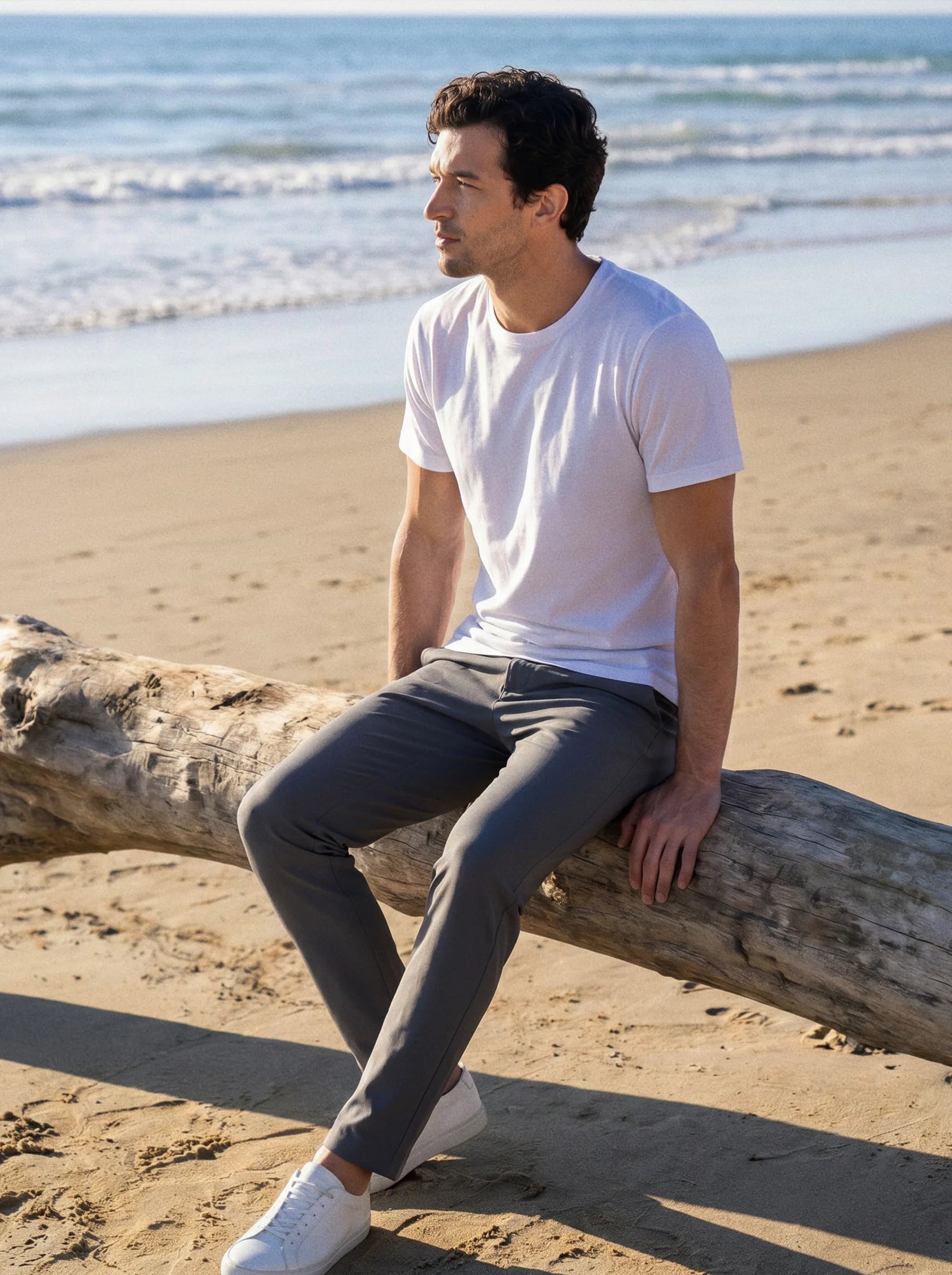 Pantalón chino super stretch Bonflex™ – Corte slim atlético