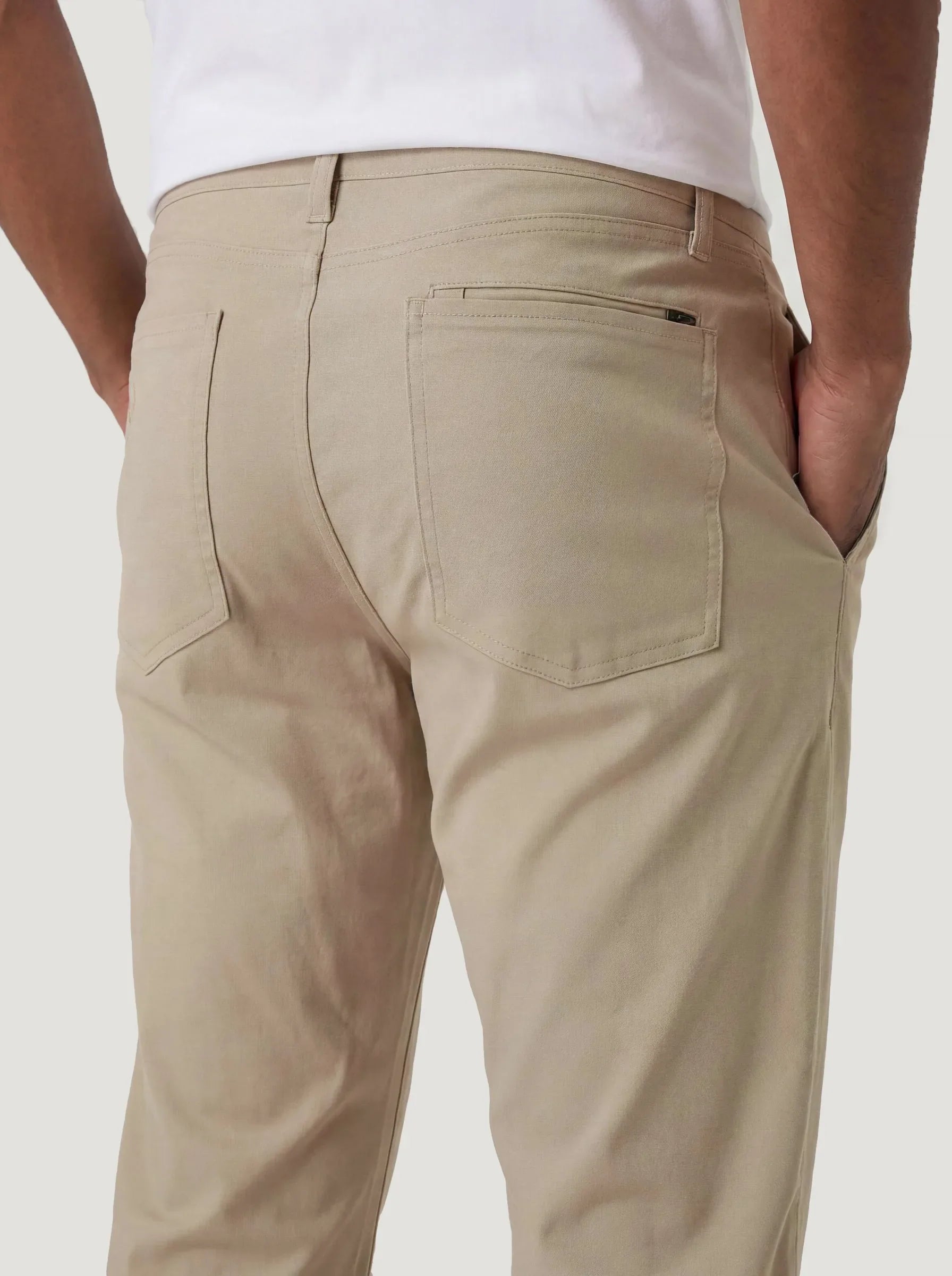 Pantalón chino súper elástico Bonflex™ – Corte slim atlético — Pack de 3