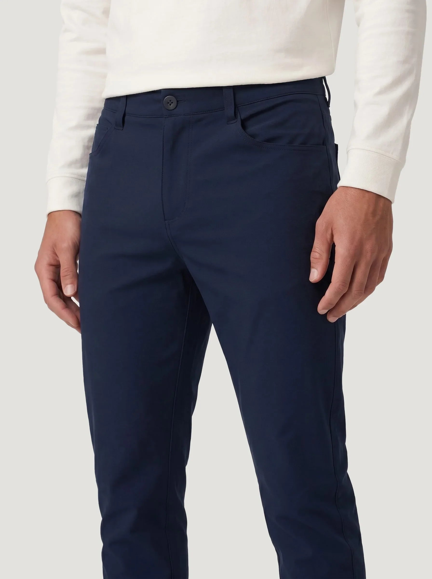 Pantalón chino súper elástico Bonflex™ – Corte slim atlético — Pack de 3