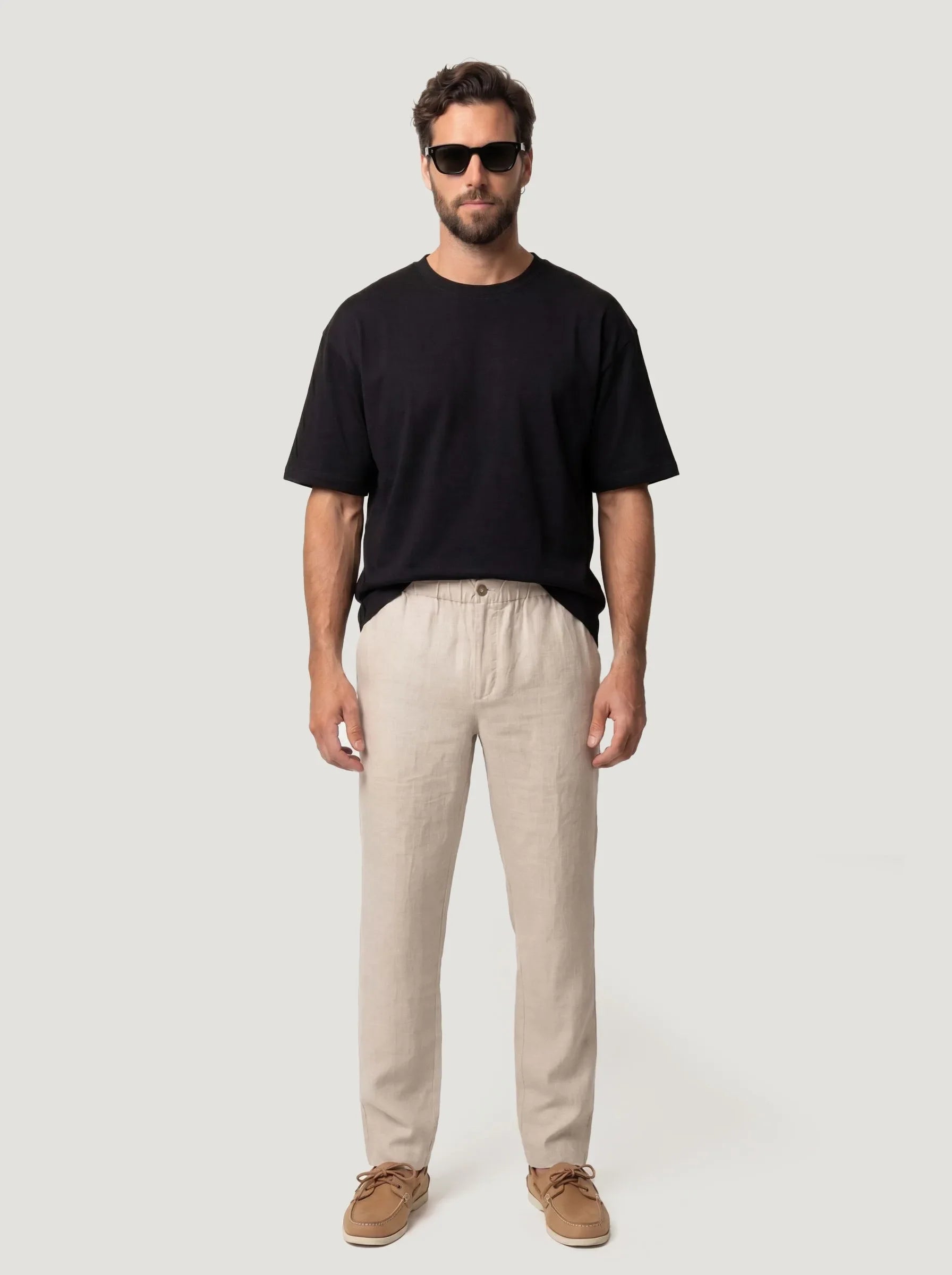 100% European Linen Dress Pants — 2-Pack