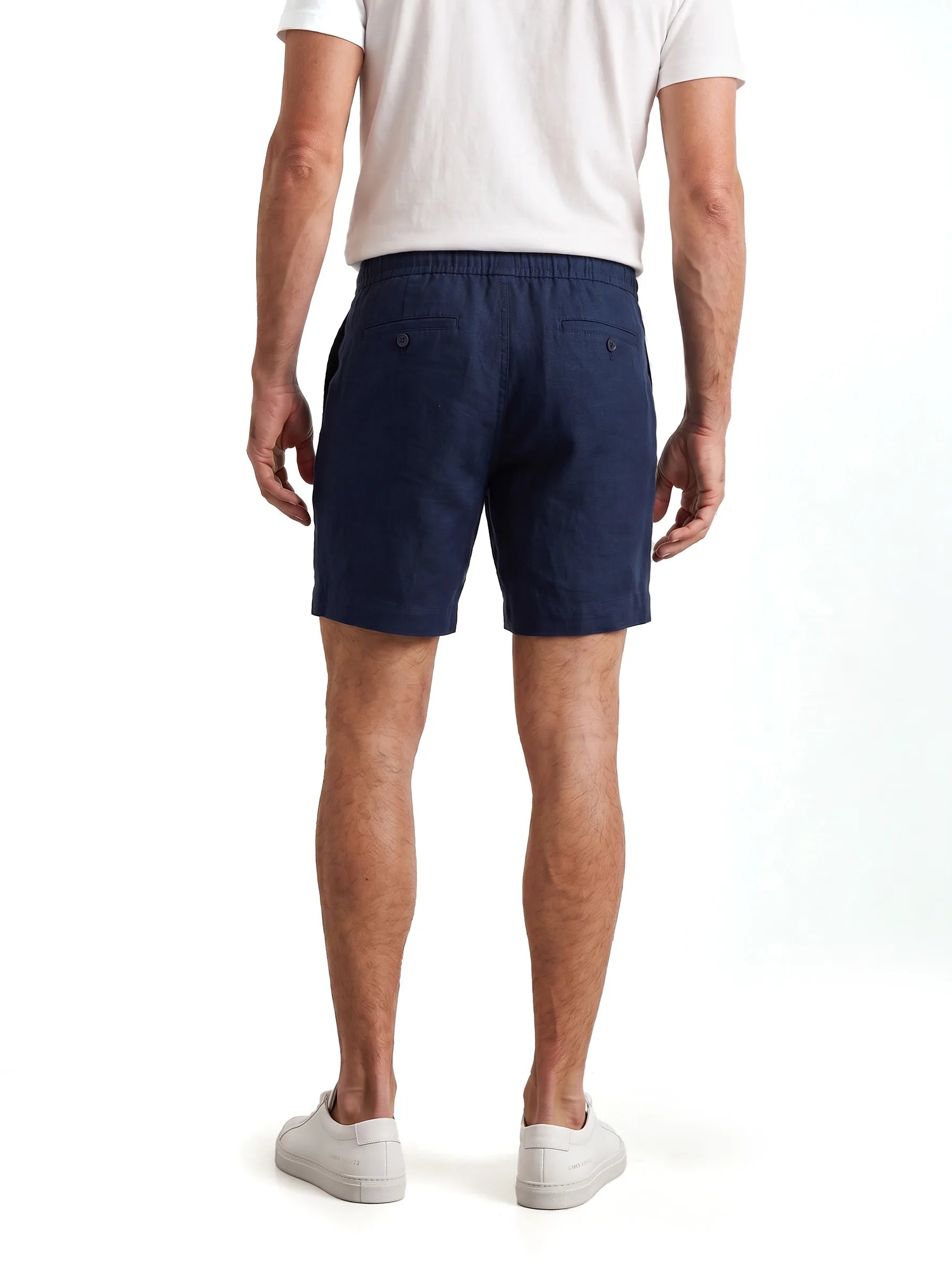 100% European Linen Dress Shorts
