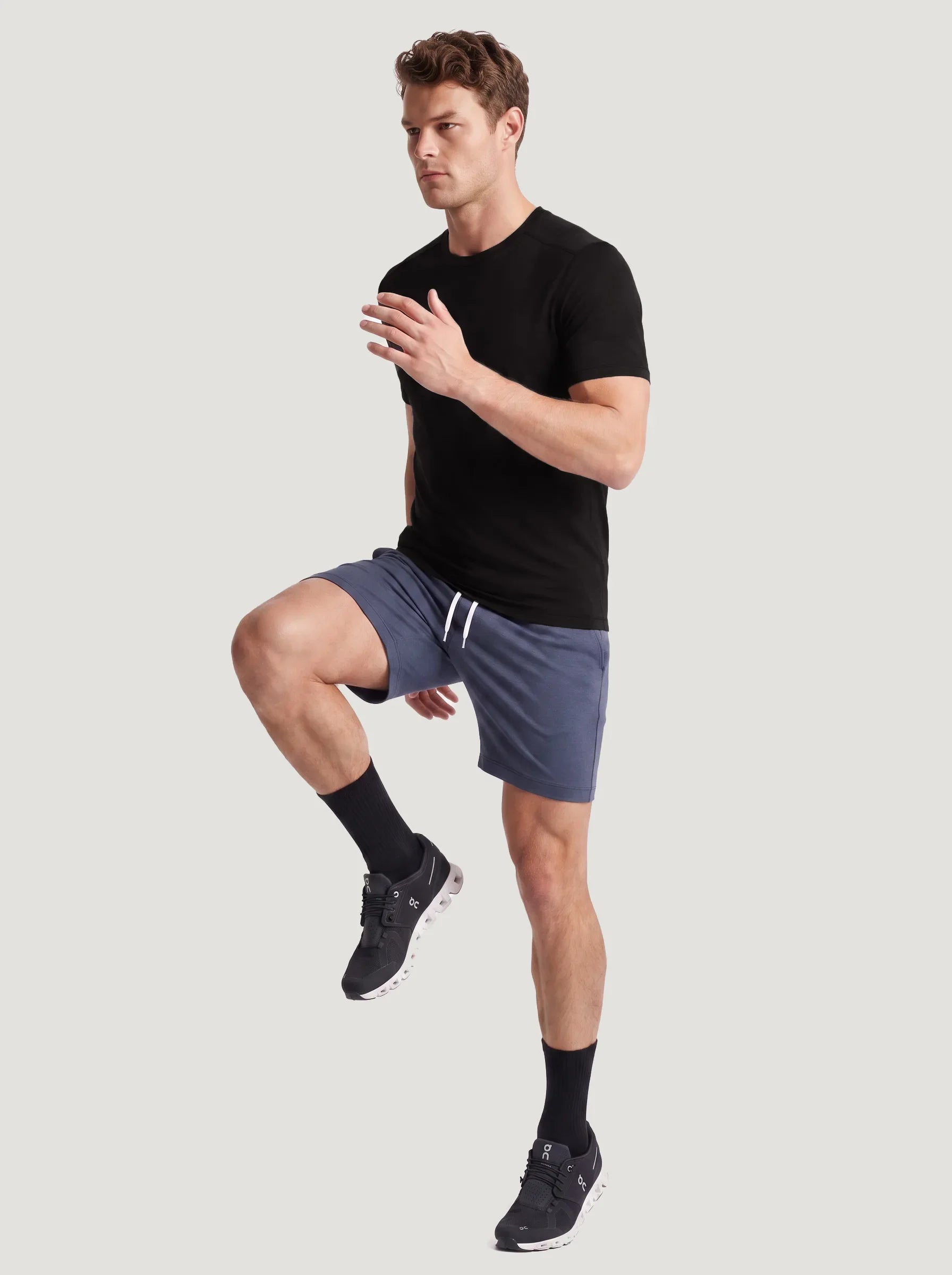 Camiseta de cuello redondo FlowBlend™ Active — Pack de 3