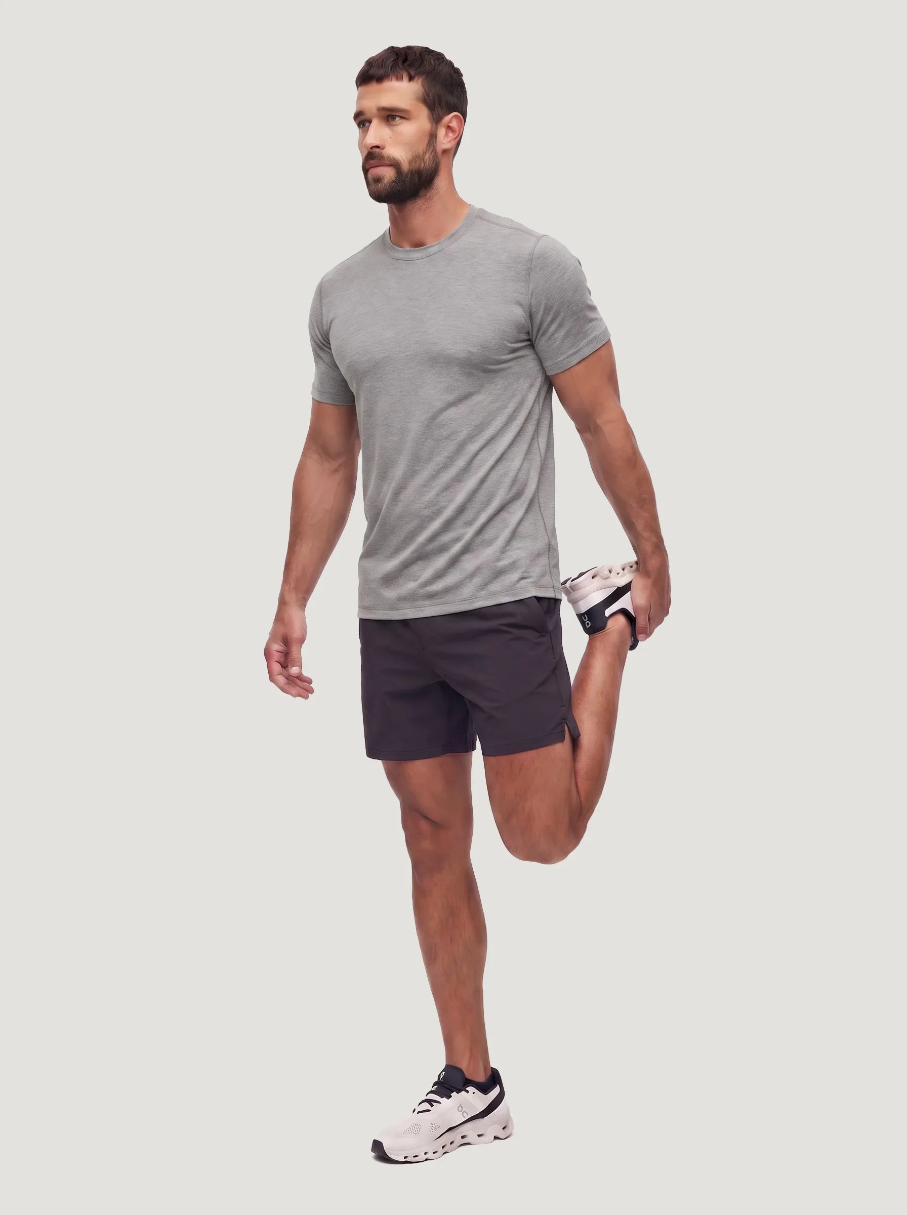Camiseta de cuello redondo FlowBlend™ Active — Pack de 3