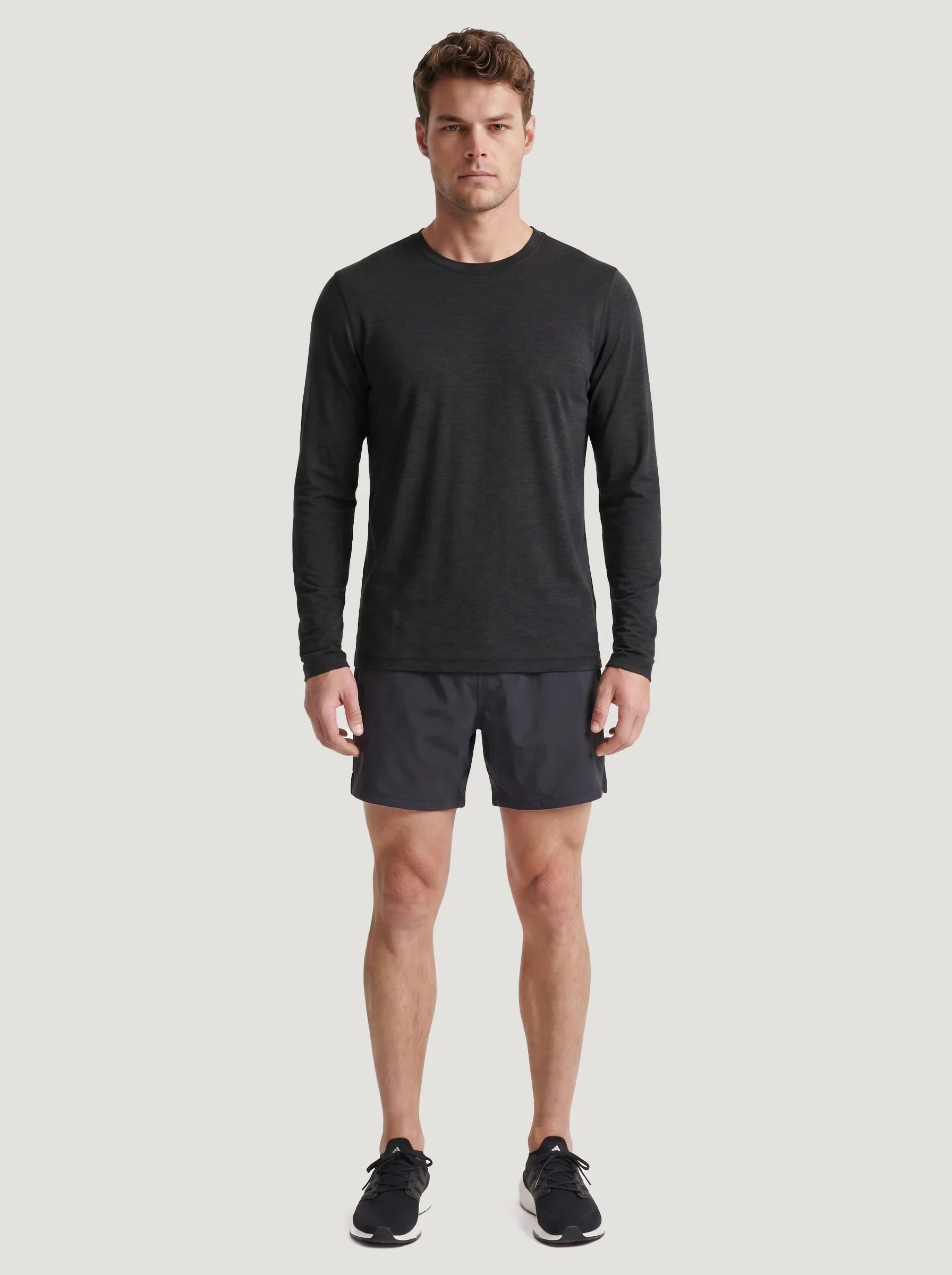 FlowBlend™ Active Long Sleeve Crew — 3-Pack