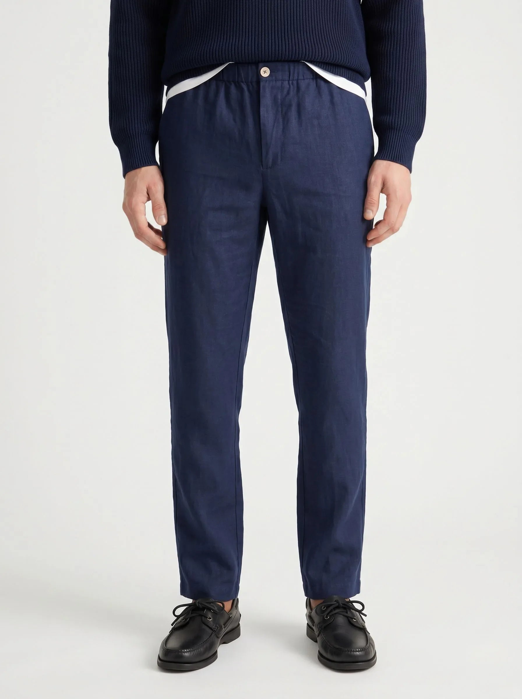 Pantalon habillé 100 % lin européen — 2-Pack