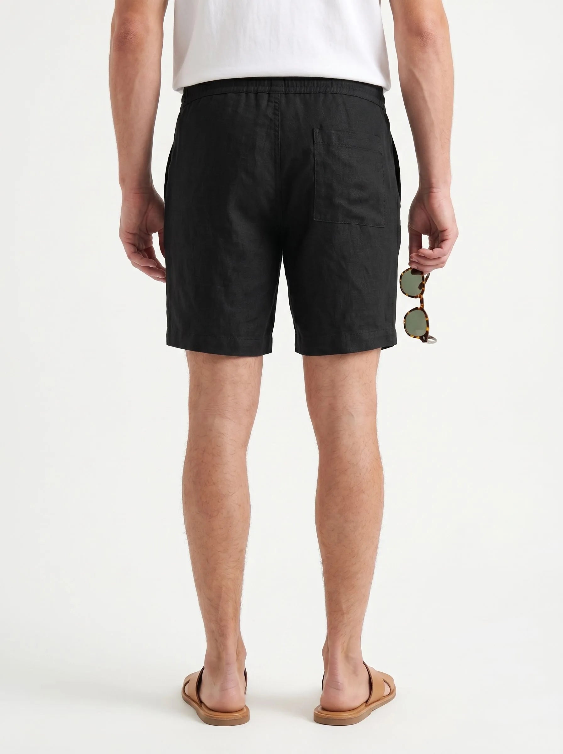 Legere Shorts aus 100 % europäischem Leinen