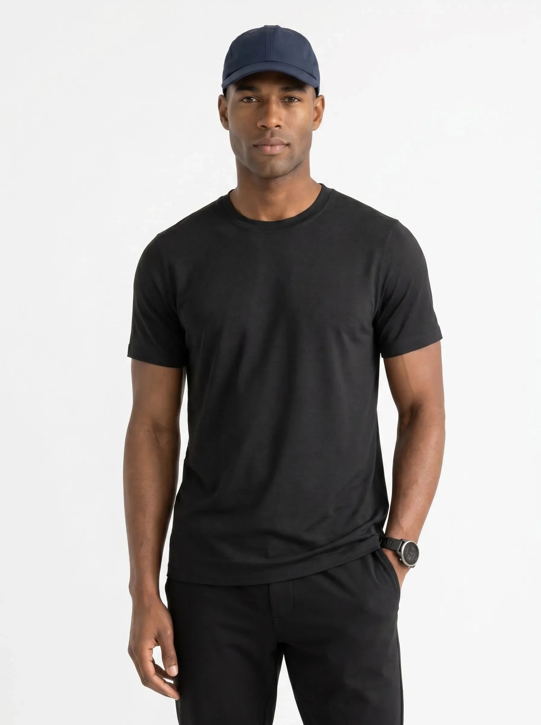 Camiseta activa de cuello redondo FlowBlend™ — Pack de 6