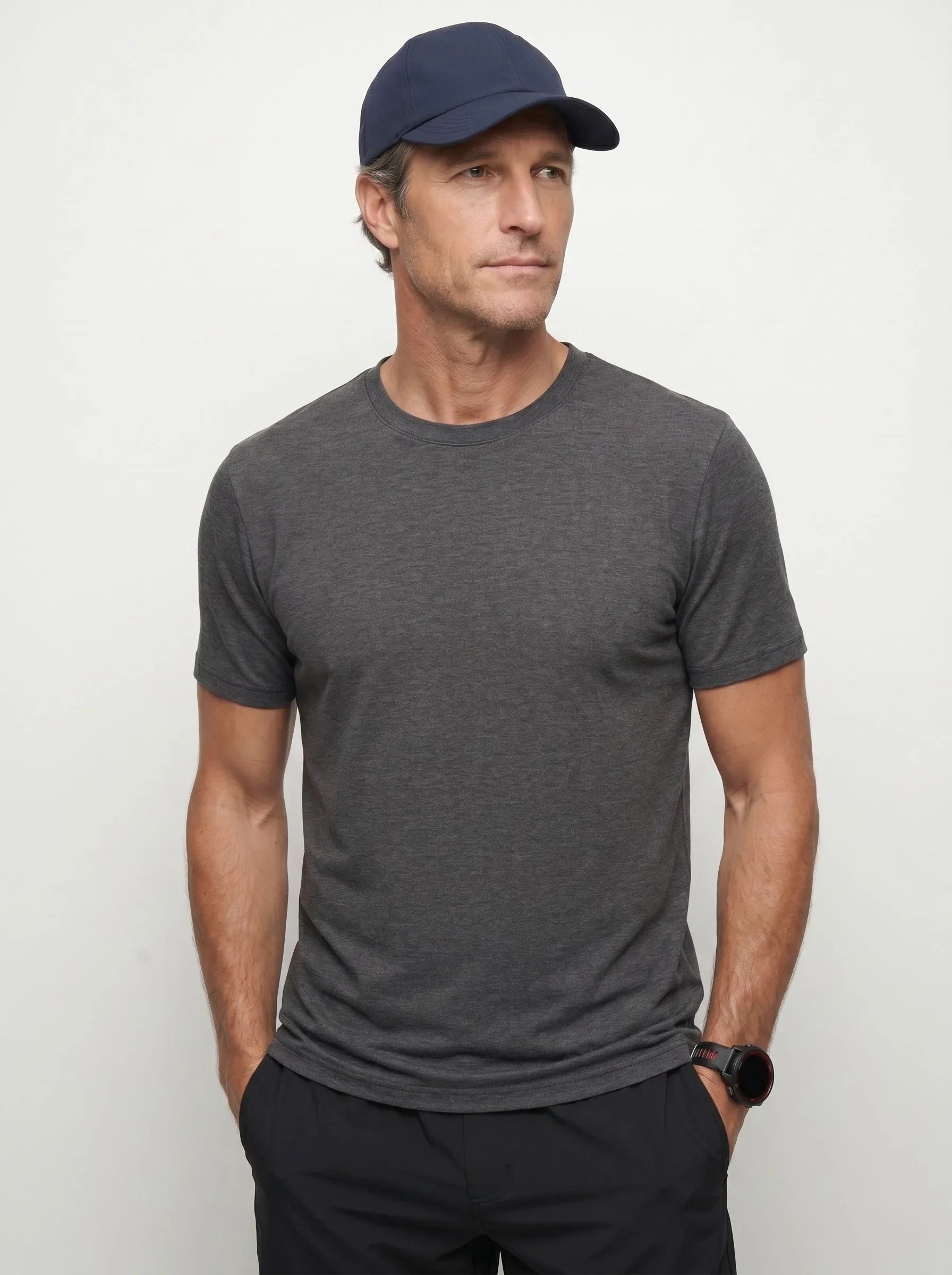 Camiseta cuello redondo AirPace™ Performance — Pack de 3