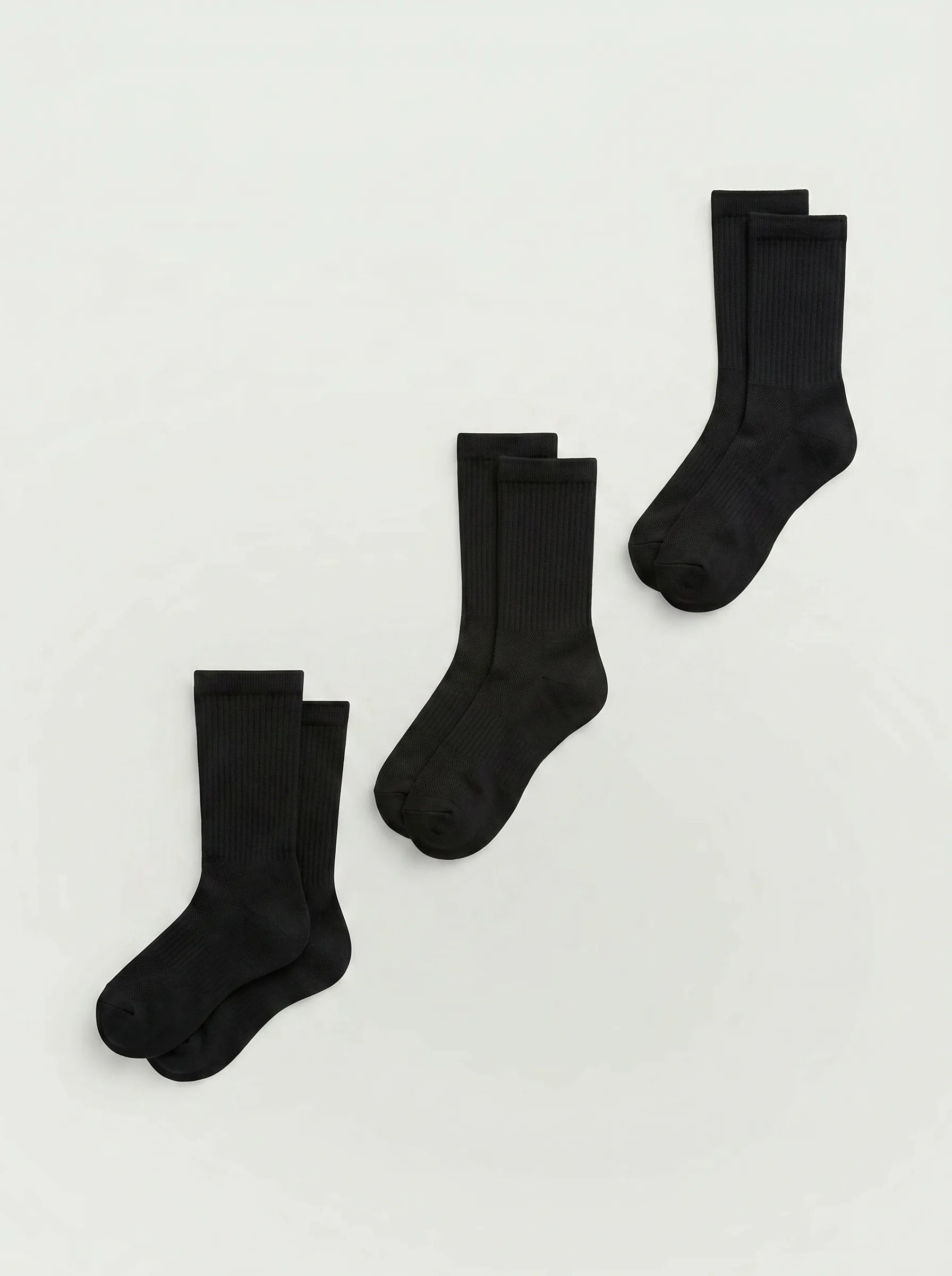 Supima® Baumwoll-Crew-Socken 3-Pack