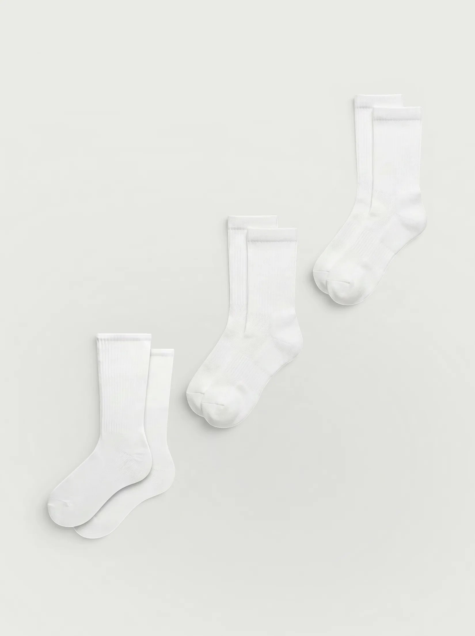 Supima® Baumwoll-Crew-Socken 3-Pack